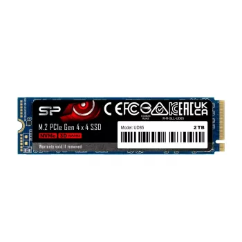 SSD M.2 Silicon Power 250 GB PCIe 4.0 NVMe UD85 — 2280, lectura 3300 MB/s, escritura 1300 MB/s