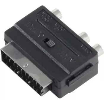 Adaptador de cable SCART a 3xRCA ShiverPeaks BS94034