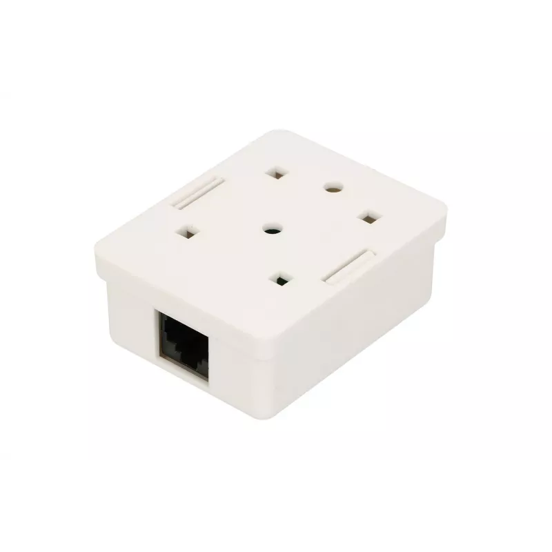 Extralink toma de superficie, 1x RJ45 CAT5E UTP