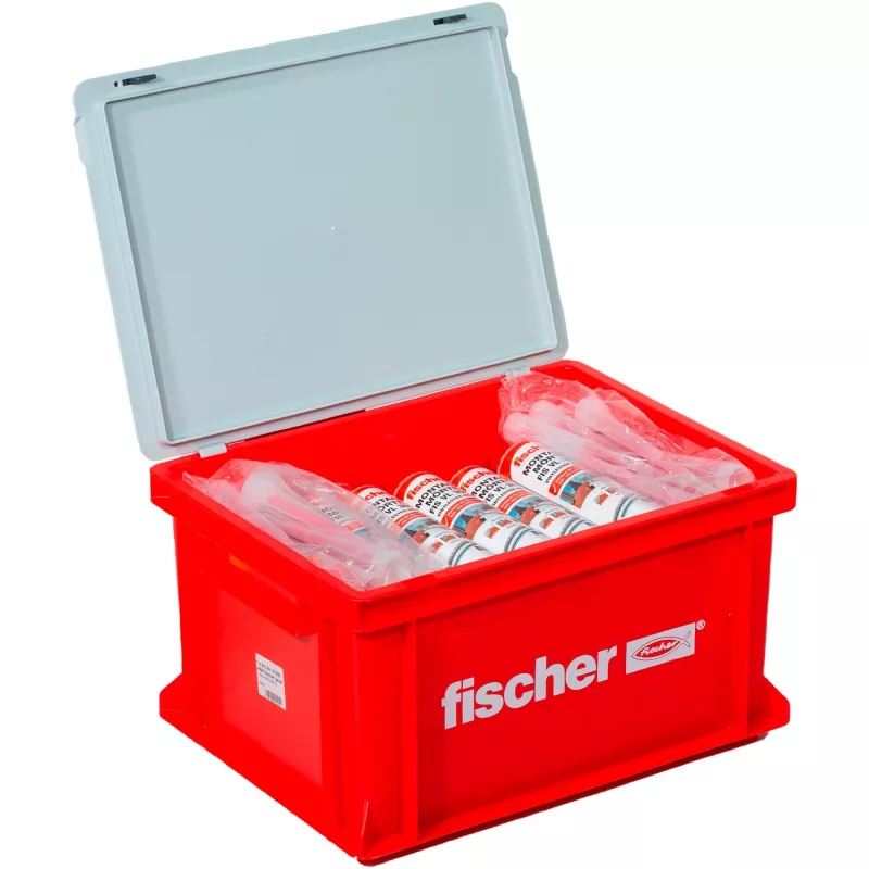 Mortero de inyección FISCHER FIS VL 300 T HWK G gris — 20 cartuchos de 300 ml