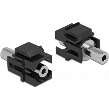 Módulo Keystone conector hembra jack estéreo 3,5 mm 3 polos DeLOCK 86859