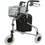 REHA FUND RF-611 Barcelona andador ergonómico de tres ruedas, gris