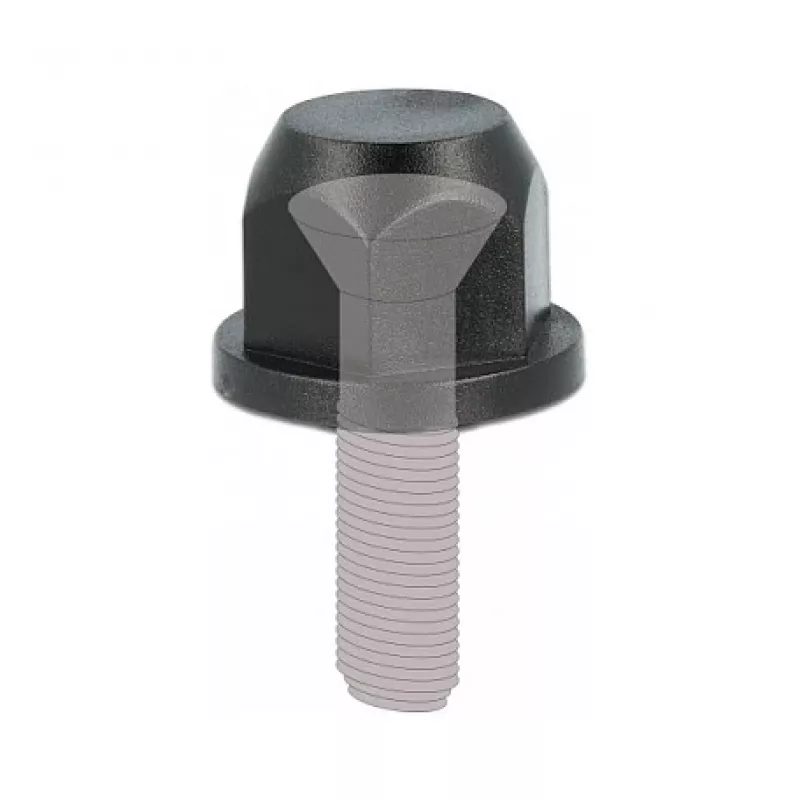 Tapa protectora hexagonal con rosca interior para tornillo M12 DeLOCK 60248