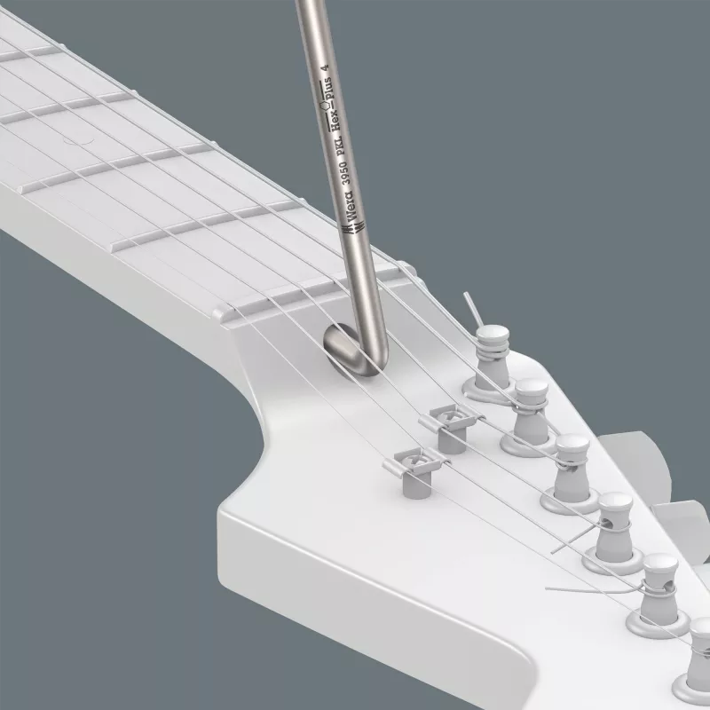 Set de herramientas para guitarra 9100 Kraftform kompakt, 27 piezas (negro)