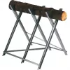 Einhell 4500067 caballete para motosierra, plateado, metal galvanizado