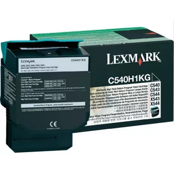 Tóner Lexmark HY negro LCCP C540 2500 páginas