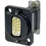 Neutrik NADB9MF-B Adaptador de cable VGA Negro - Acero inoxidable (NADB9MF-B)