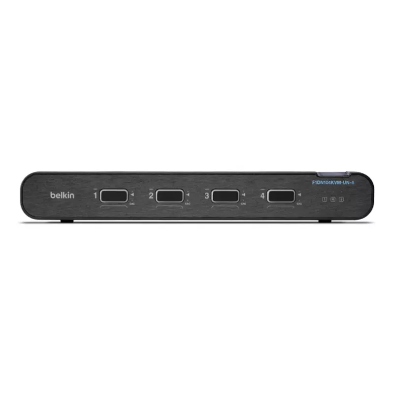 Belkin 4P Sngl Head DP/HDMI a DP/HDMI Video Secure DT KVM Switch PP4.0 (F1DN104KVM-UN-4)