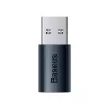 Baseus Ingenuity Adaptador USB-A a USB-C OTG (azul)