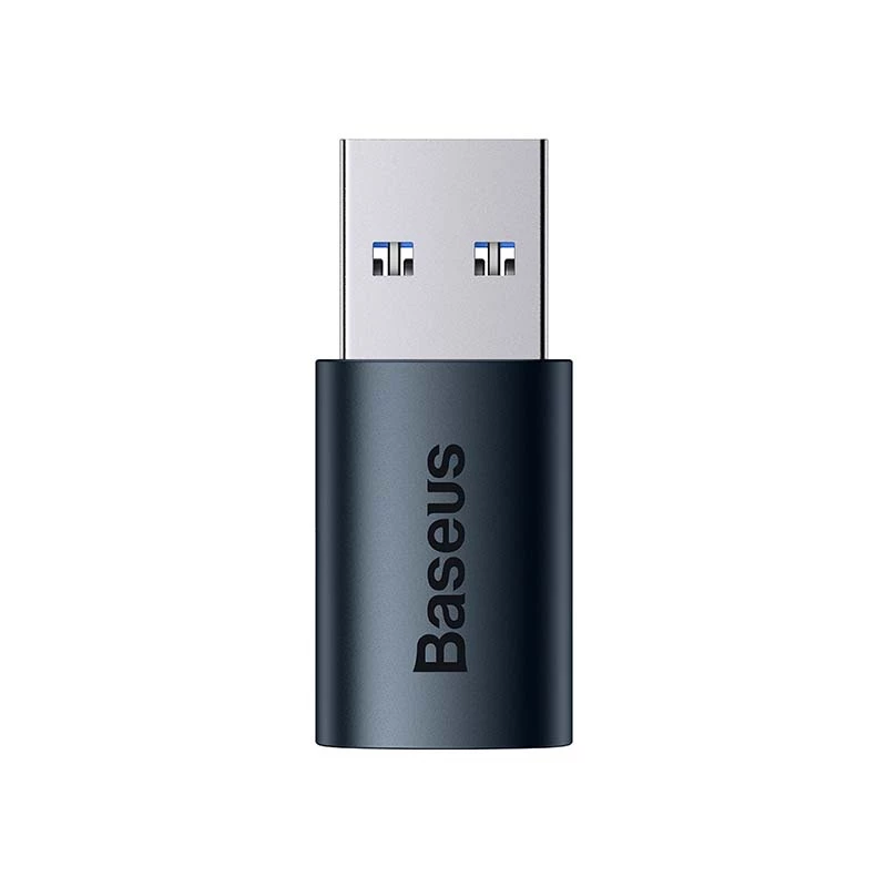 Baseus Ingenuity Adaptador USB-A a USB-C OTG (azul)
