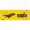 DeLOCK 12170 teclado USB con letras XXL e iluminación, 1,5 m, negro
