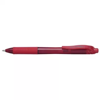 Bolígrafo retráctil con clip Pentel Energel X 1.0 Rojo