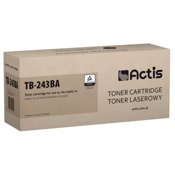 Tóner Actis TB-243BA (compatible con Brother TN-243BK; Estándar; 1000 páginas; negro)