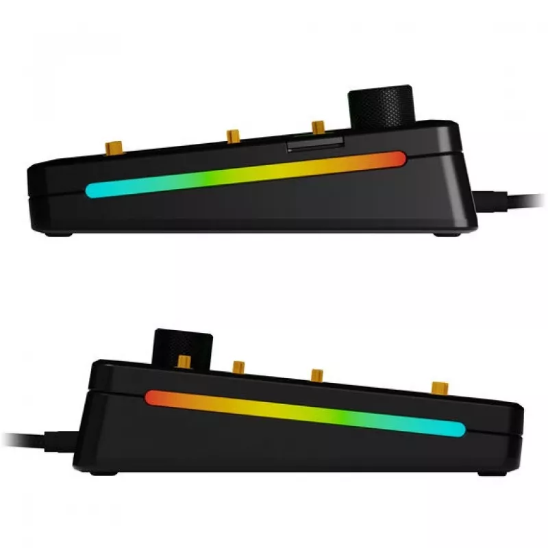 Teclado mecánico GLORIOUS GMMK 3 PRO Barebones 65% con cable USB RGB negro