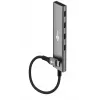 Goobay hub USB slim de 4 puertos USB-C a 5 Gbit/s - conector macho> 4x conector hembra (76564)