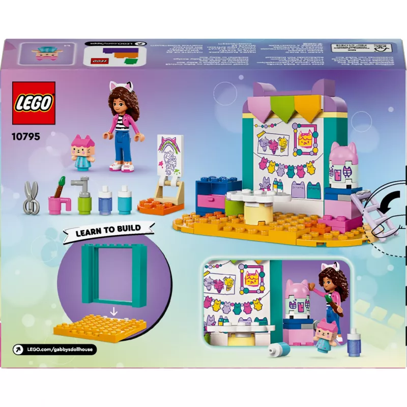 LEGO GABBY’S DOLLHOUSE 10795 Manualidades con Baby Box
