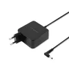 Qoltec 51745 fuente de alimentación/inversor interior 65 W Negro