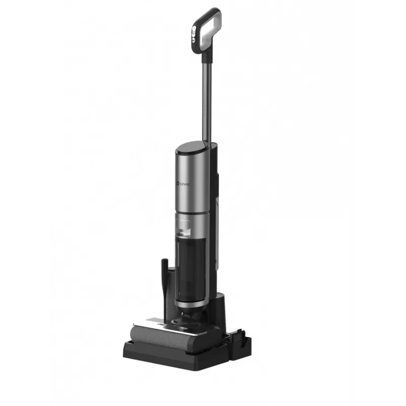 EZVIZ RH2 CS-RH2-MGA3 aspiradora vertical sin cable para sólidos y líquidos, 200 W, batería de 4 Ah, HEPA, sin bolsa, negro/gris
