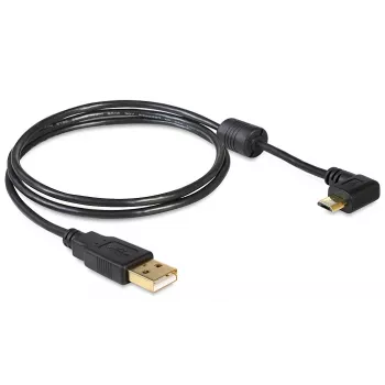 Cable USB DeLOCK 83147 USB 2.0 1 m USB A Micro-USB B negro