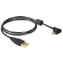 Cable USB DeLOCK 83147 USB 2.0 1 m USB A Micro-USB B negro