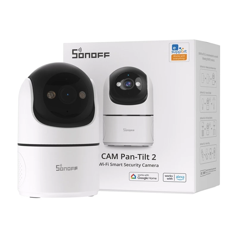 Cámara de vigilancia Sonoff CAM-PT2 2MP cámara Smart