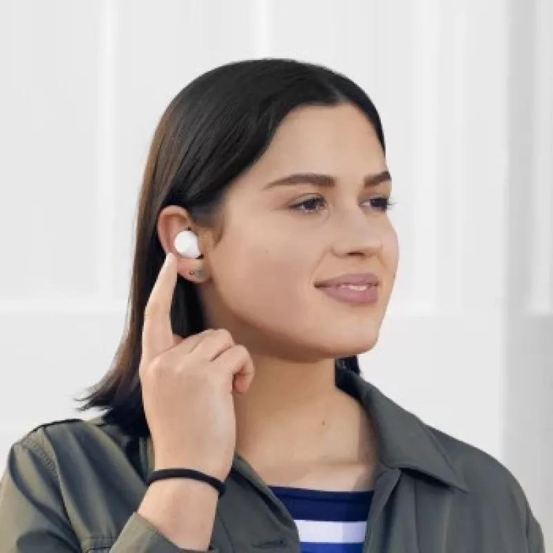 Hama WEAR7701W auriculares inalámbricos in-ear llamadas/música Bluetooth blanco
