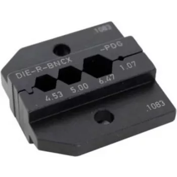 Matriz Neutrik DIE-R-BNCX-PDG negra 1 ud. (DIE-R-BNCX-PDG)