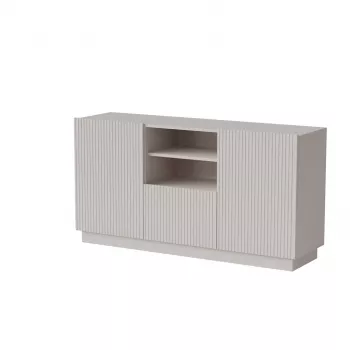 Cómoda Cama LIVERTI 150x42x78 cm, cashmere, 1 cajón, aglomerado