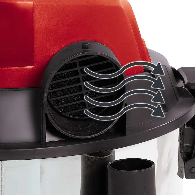 Aspirador de tambor Einhell TH-VC 1930 SA 30 L húmedo-seco 2000 W sin bolsa