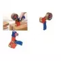 Dispensador manual de cinta adhesiva tesa Packer para rollos de 50mm x 66m, azul-rojo (56402-00002-00)