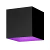 Aplique de pared exterior inteligente Hombli, negro