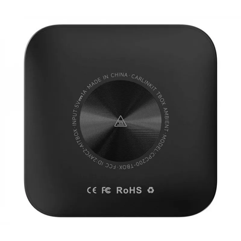 CarlinKit CPC200-Tbox Ambient Adaptador inalámbrico 8GB/128GB Negro