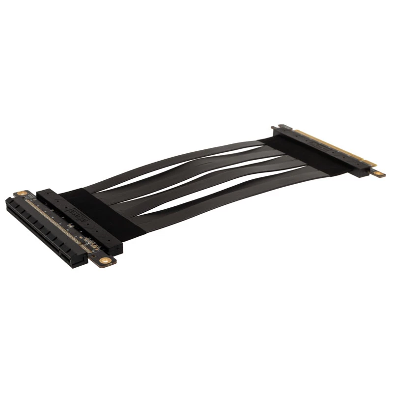 Akasa Riser Black X2 Mark IV Premium cable riser PCIe 4.0 x16, 20 cm, AK-CBPE03-20B