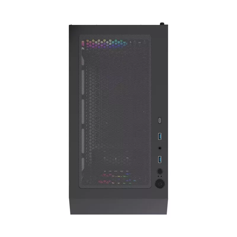 Caja gaming Gembird CCC-FC-900ARGB Fornax 900, ATX, negra