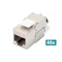 Módulo Keystone Digitus CAT 6A apantallado sin herramientas Módulo 48 uds.