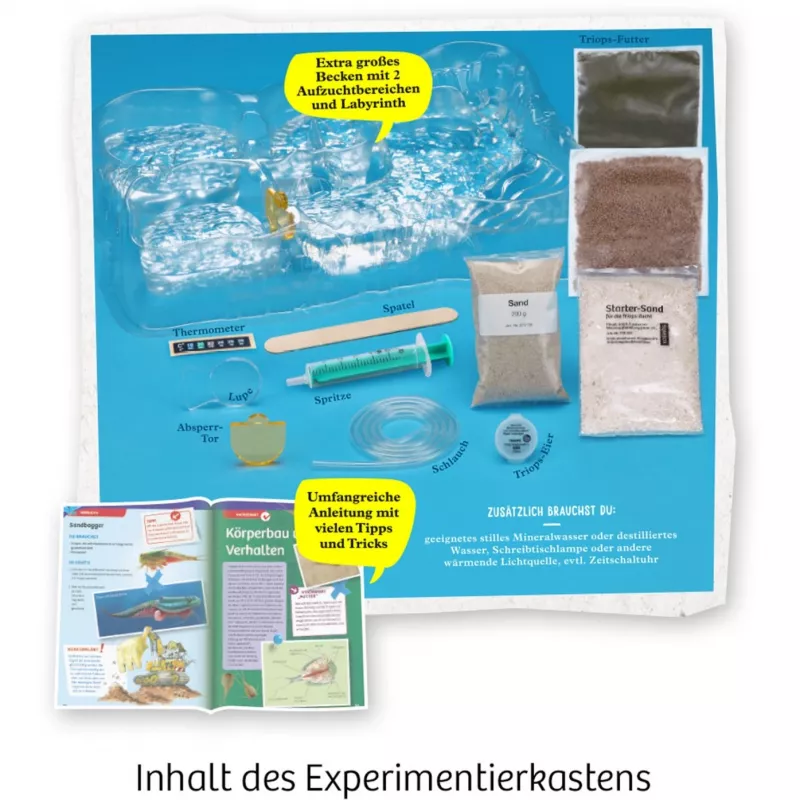 Kosmos 633073 Triops World kit de experimentos
