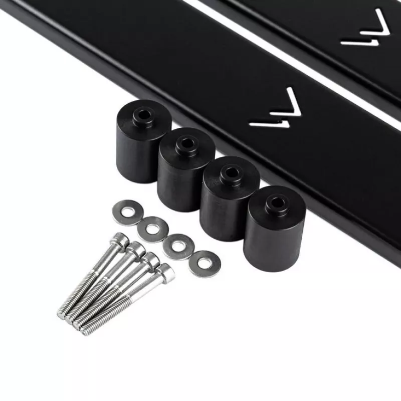 Soporte de montaje para radiador Watercool MO-RA IV 200/400 Soporte de pared — Watercool 26430, negro