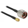 DeLOCK 89420 Cable coaxial CFD200 2,5 m SMA negro