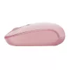 Ratón inalámbrico Baseus F01B Tri-Mode 2.4G BT5.0 1600 DPI (rosa)