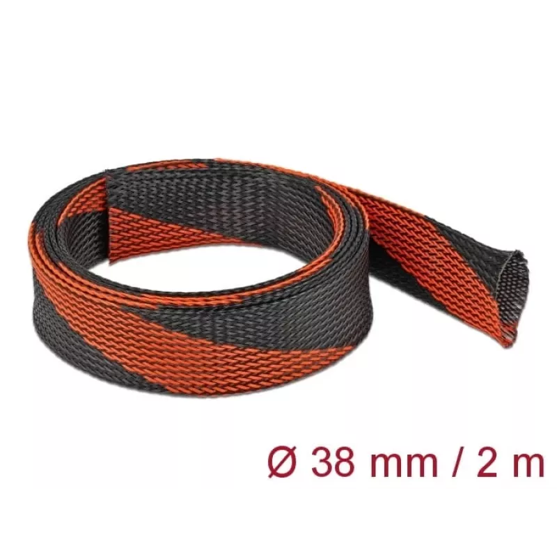 Funda para cables DeLOCK 20753 negro rojo