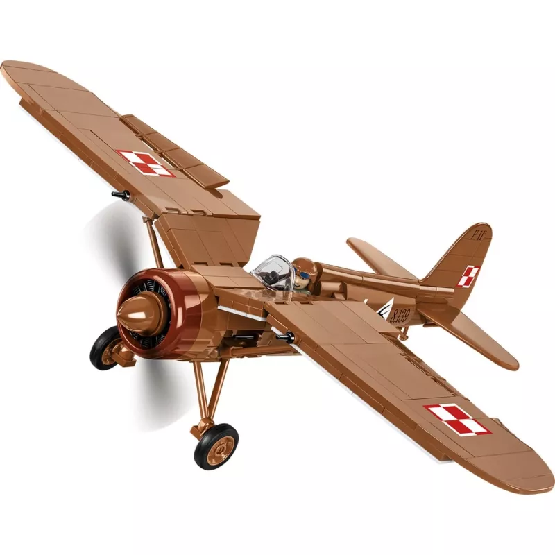 Set de construcción COBI PZL P.11c 320 piezas Segunda Guerra Mundial