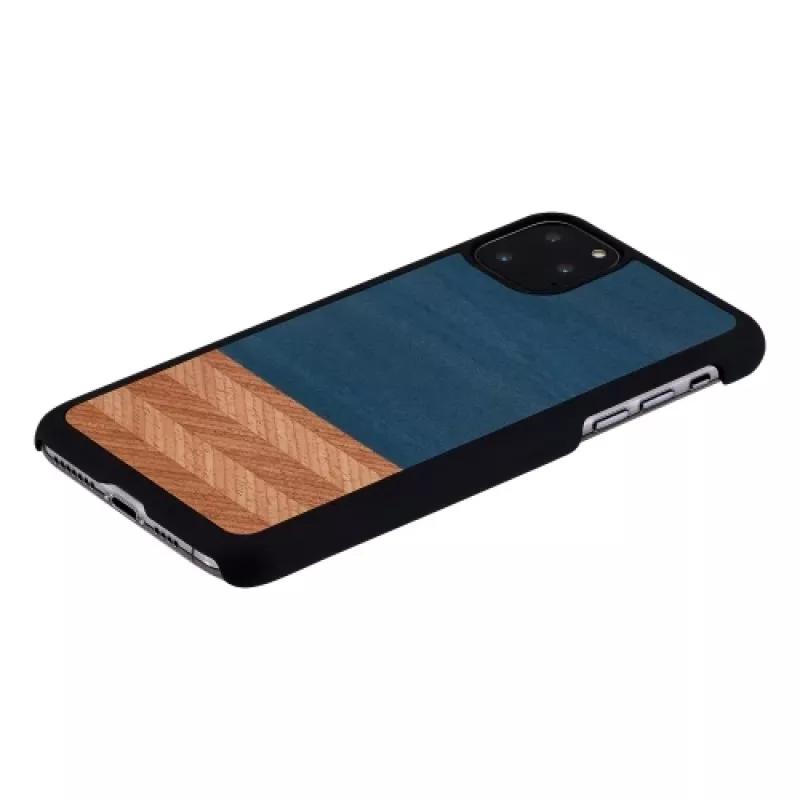 Funda para móvil man and wood para iPhone 11 Pro Max — denim negro funda protectora