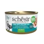 Schesir Complements Oceanic Adult comida húmeda para gatos en gelatina con atún y seriola de cola amarilla, 70 g