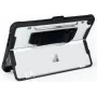 Funda con correa de mano jt berlin para Microsoft Surface Pro 12 pulgadas 1.ª edición, negra transparente
