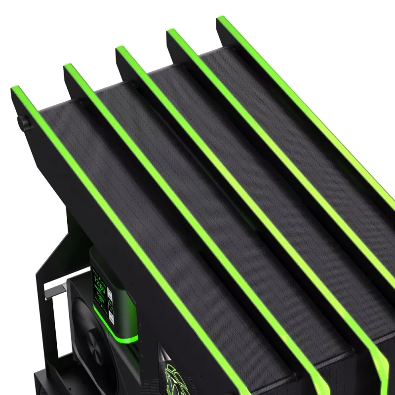 Caja Gamemax | BLADE CONCEPT | negra | ATX | fuente de alimentación no incluida