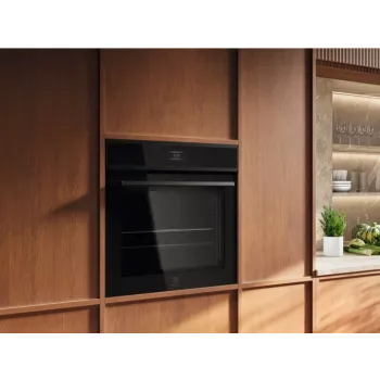 Horno integrable Electrolux EOE8P39H negro pirolítico, eléctrico, multifunción, negro