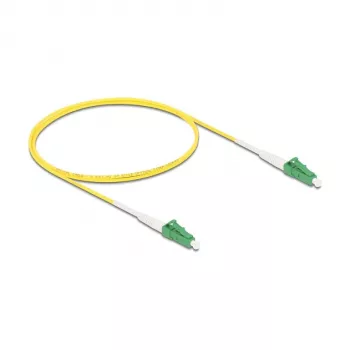 Cable de fibra óptica DeLOCK InfiniBand 1 m LC LC/APC amarillo