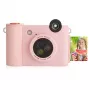 Cámara instantánea Kodak SMILE+ 2x3 pulgadas Rosa — impresiones ZINK 2x3 pulgadas, batería recargable integrada