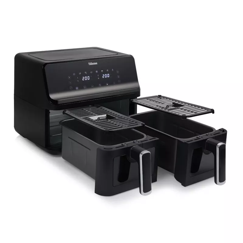 Freidora de aire Tristar FR-9040 8 L 2700 W Double negro