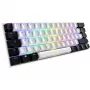 Sharkoon SGK50 S4 teclado gaming USB QWERTZ alemán blanco RGB LED